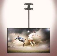 TV Ceiling Mount Tilting ชุดขาแขวนทีวี LCD, LED ขนาด 26-55 นิ้ว ทันสมัย แข็งแรง (แบบติดเพดาน, ปรับก้มได้, หมุนได้) (Black) (Niyom Store) (1855)