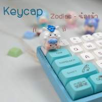 คีย์แคปน่ารักๆนักษัตรม้า หน้าการ์ตูน 3D keycap mechanical handmade custom keycaps zodiac