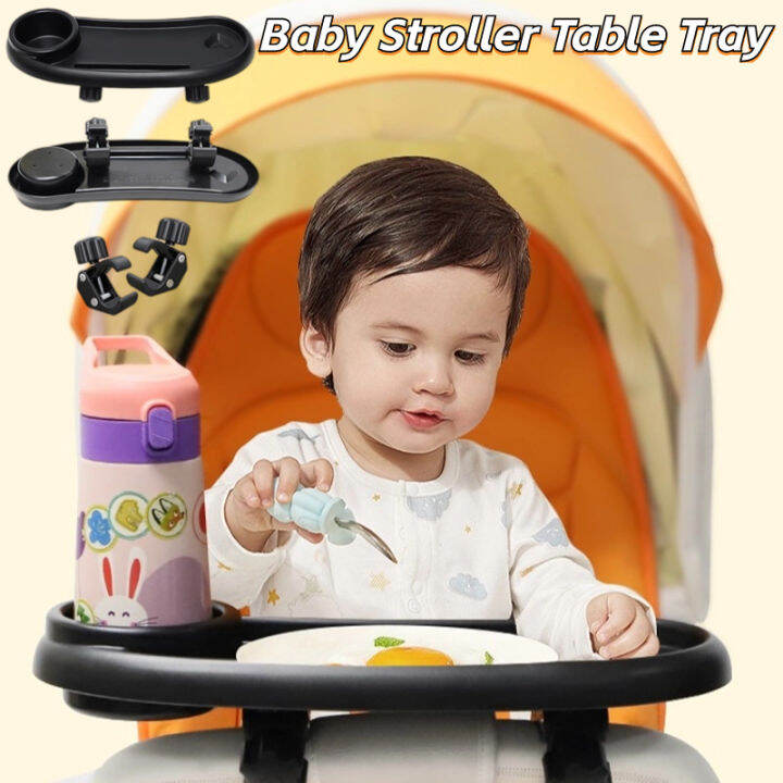 Baby Stroller Dinner Table Tray Accessories Universal Kids Cart Pram