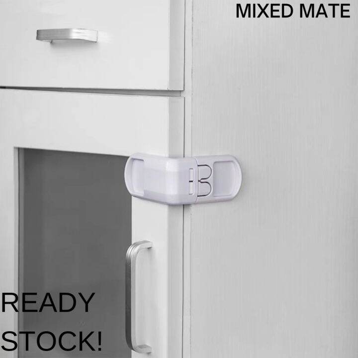 READY STOCK💋💋Baby Safety Drawer Locks alloy lock Children Security