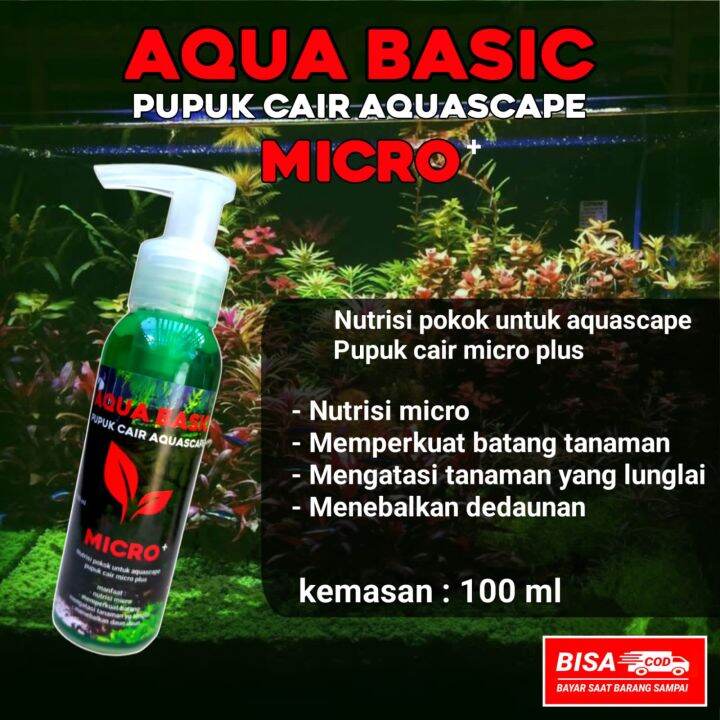 Pupuk Cair Micro Plus Pupuk Cair Aquascape Micro Ml Lazada Indonesia