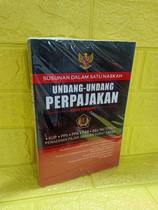 Buku UNDANG UNDANG PERPAJAKAN | Lazada Indonesia