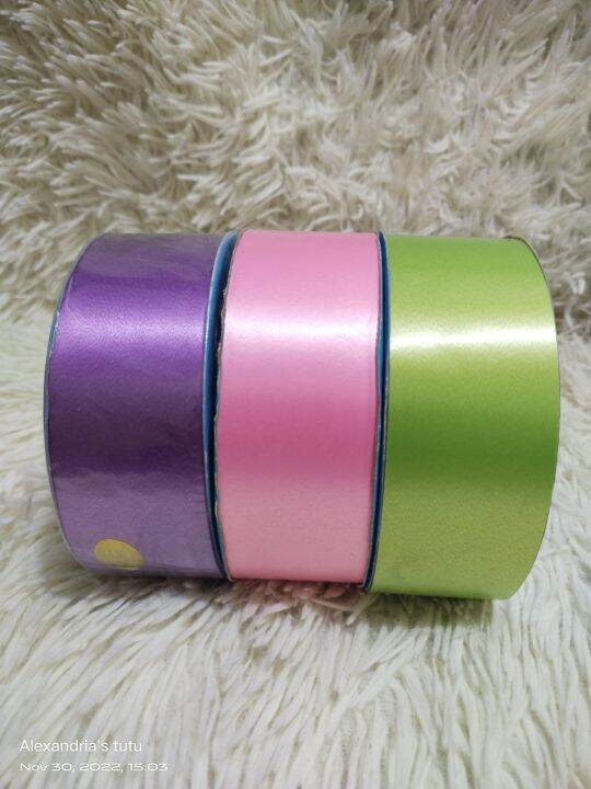 plastic ribbon 50 yards 1.5 inches Lazada PH