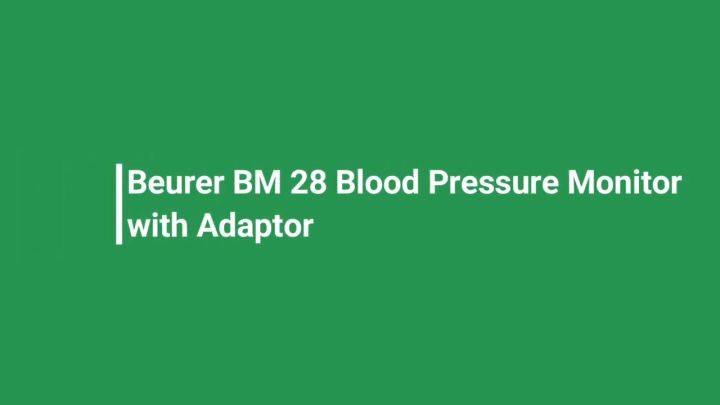 Beurer BM 28 blood pressure monitor