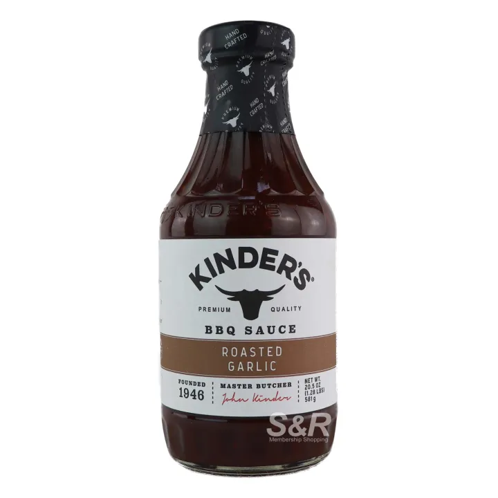 Kinder's Roasted Garlic BBQ Sauce 581g Lazada PH