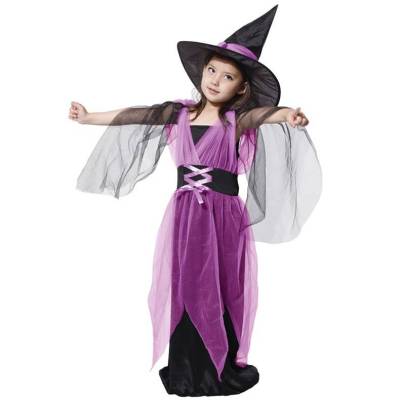 SJ-04 ชุดแม่มด ฮาโลวีน ชุดแฟนซีเด็ก Halloween costume