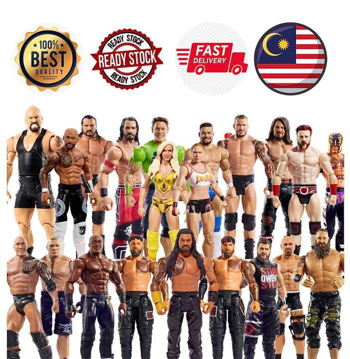 WWE Figure Mattel Original Wrestling Figure | Lazada