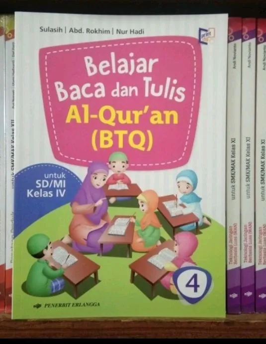 Belajar Baca Dan Tulis Al Quran Btq Untuk Kelas 4 Sd Mi Lazada Indonesia