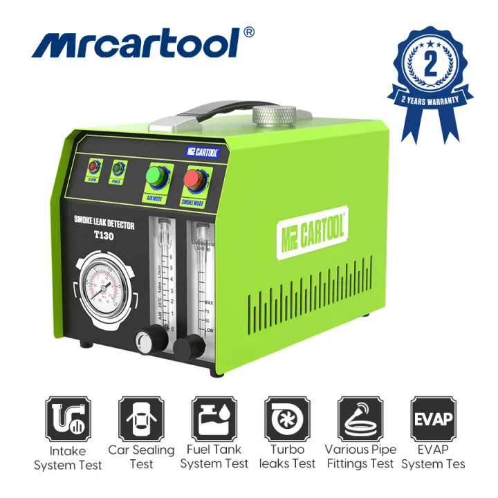 MRCARTOOL T130 Smoke Leak Detector Automotive Pipe Leak Diagnostic Tool
