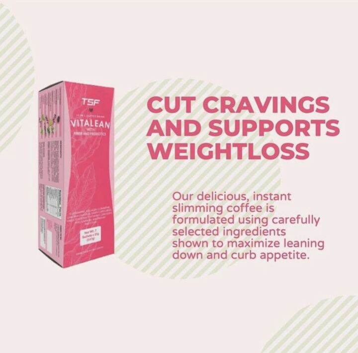 The Slim Firm VitaLean coffee 7 sachet per box Lazada PH