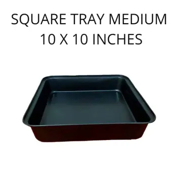 Square Pan 10X10,1 set of Square Baking Pan, 10x10x2, Baking, Baking Pan,  10x10x2, High Quality Aluminum Baking Pan, Set of