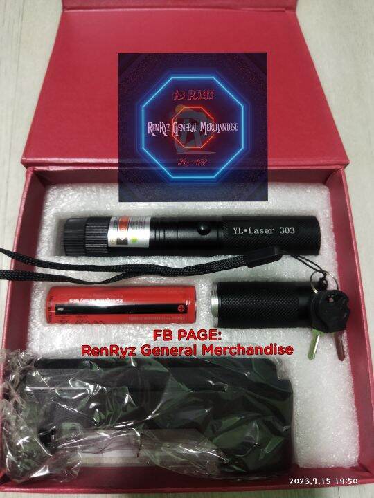 Green Laser Pointer Rechargeable Battery Set With Keys Can Use At Monitor Presentation Lazada PH