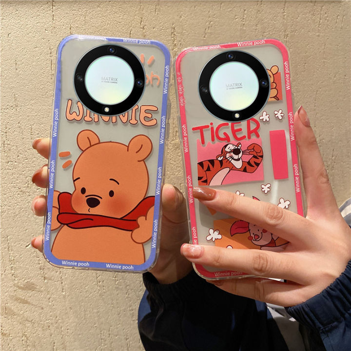 เคสโทรศัพท์ Honor X9b X6a X5 Plus 5g 4g เคส ปลอกดีไซน์ใหม่ยอดนิยมคลาสสิกการ์ตูนอะนิเมะหมีหมู