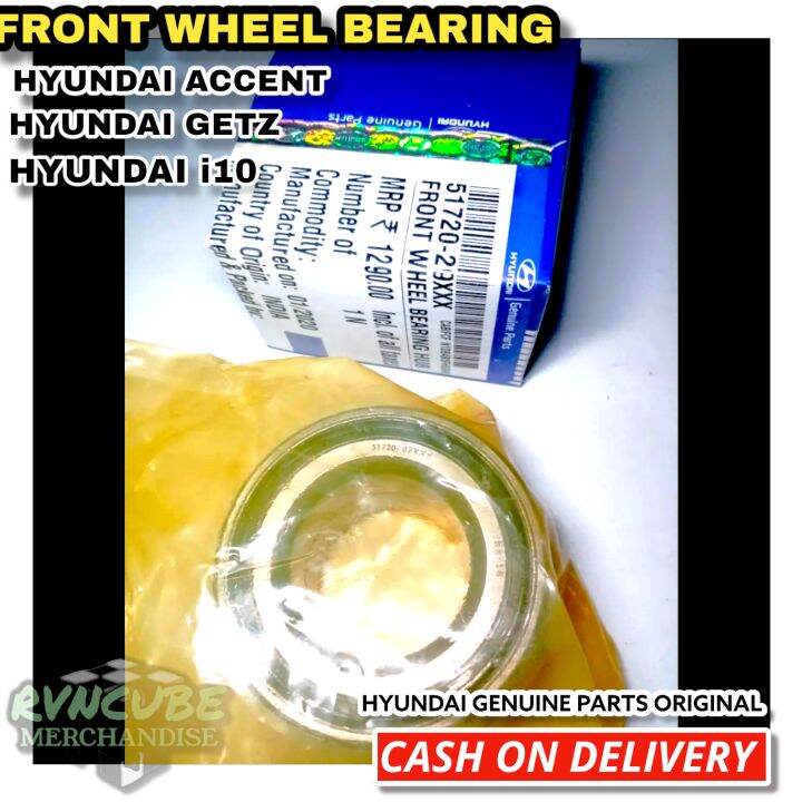 FRONT WHEEL BEARING ORIGINAL HYUNDAI GETZ , i10 & ACCENT FITTED HYUNDAI