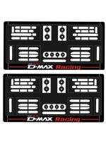 กรอบป้ายทะเบียน Dmax ทุกรุ่น แถมฟรี น๊อตยึด