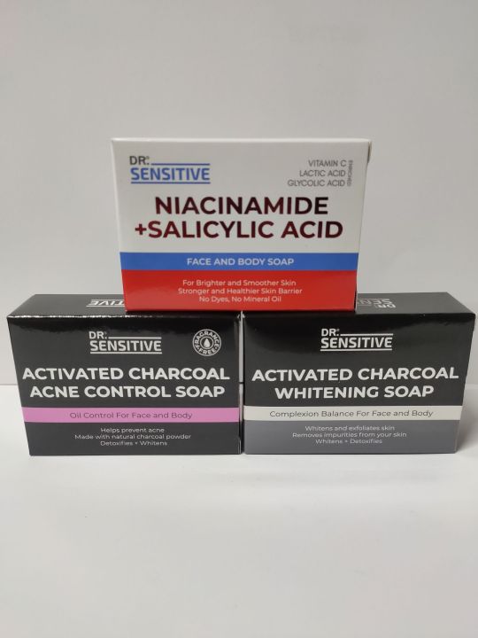 Dr Sensitive Niacinamide Salicylic Acid Fave And Body Soap Lazada Ph