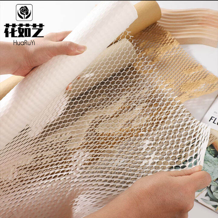 Honeycomb Paper Mesh Art Paper Flower Bouquet Lining Wrapping Paper ...