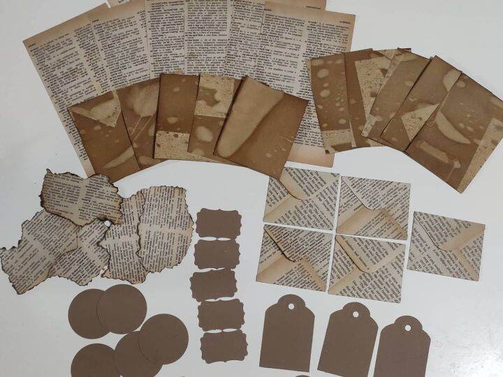 Scrapbook/Journal Paper Material Set (100pcs) Lazada PH