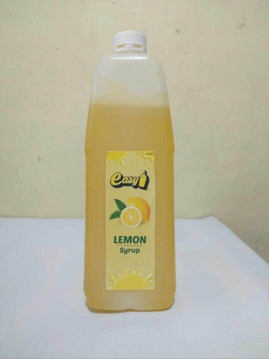 EASY BRAND LEMON FLAVORED SYRUP Lazada PH