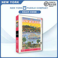 พร้อมส่ง New York จิ๊กซอว์ล่องเรือพระอาทิตย์ตก1000ชิ้นนำเข้าจากอเมริกาของเล่นเพื่อการศึกษาสำหรับผู้ใหญ่