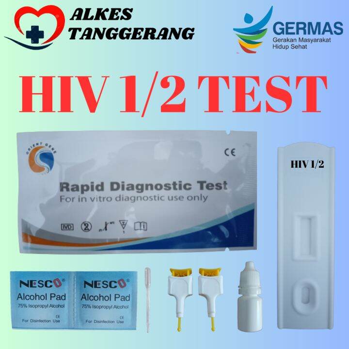 Alat Test HIV 1/2 Akurat Mandiri Satuan Orient Gene Lazada Indonesia