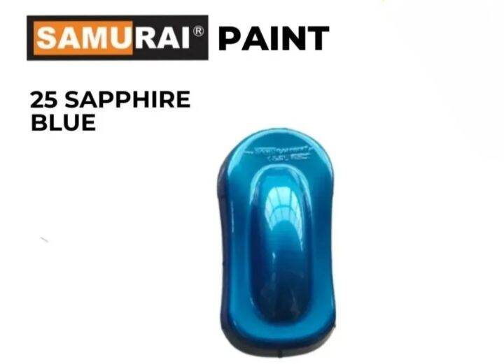 SAMURAI SPRAY PAINT SAPPHIRE BLUE 25 ( STANDARD COLORS) 400ML Lazada PH