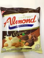 ?ช้อกโกแลตอัลมอนด์ รสดาร์ก United Almond chocolate ขนาด 247 ?รส white&amp;dark