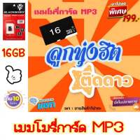 เมมโมรี่การ์ด MP3 รวมเพลงลูกทุ่งฮิต ⭐️