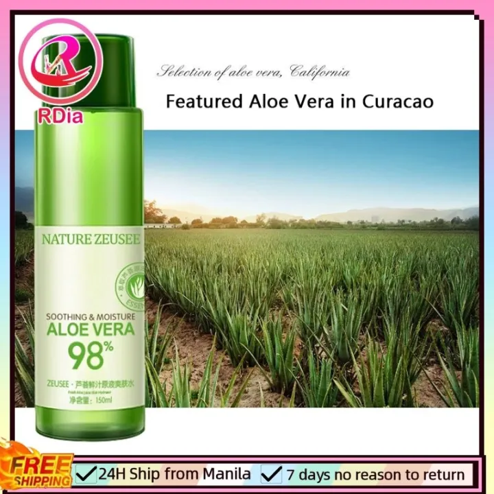 RDia aloe toner for face whitening korean rose water for melasma and