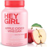 ??Apple cider vinegar Hey girl ปริมาณ 1560mg ขนาด 120แคปซูล แท้100%