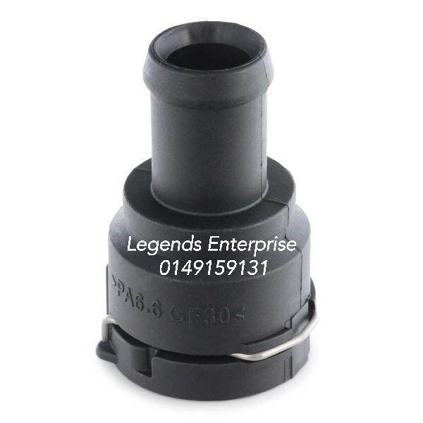 Volkswagen Audi Coolant Flange Hose Coupling Connector Heater Hose