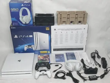 SALE] Sony PS4 Pro 1TB + 2x controllers and charger + 4 games