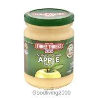 (Free shipping) THREE THREES 333 Apple Sauce 250 g. ซอสแอปเปิ้ล 250 กรัม (ซอสสำหรับราดอาหาร) จากประเทศออสเตรเลีย