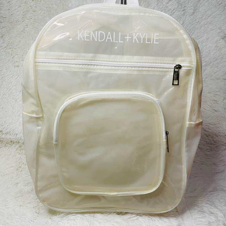 KENDALL + KYLIE Clear Bagpack/Backpack Lazada PH