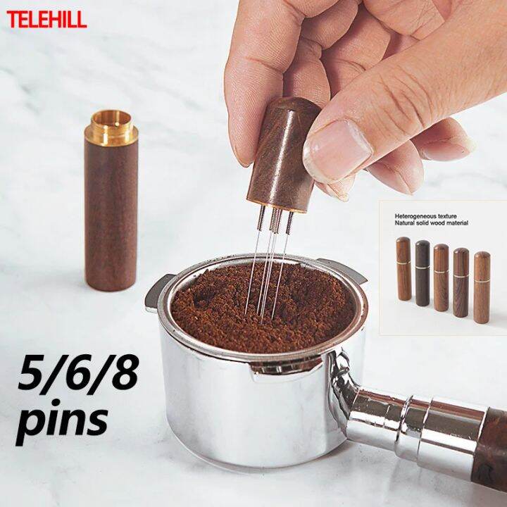 Stainless Steel Coffee Powder Tamper Espresso Powder Stirrer