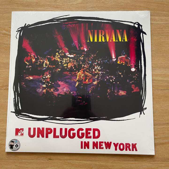 แผ่นเสียง-nirvana-mtv-unplugged-in-new-york-vinyl-lp-album-reissue-180-gram-แผ่นเสียงมือหนึ่ง-ซีล