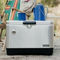 กระติกเก็บความเย็น IGLOO Legacy 54 qt. Hard Cooler - Stainless Steel +พร้อมส่งทันที+