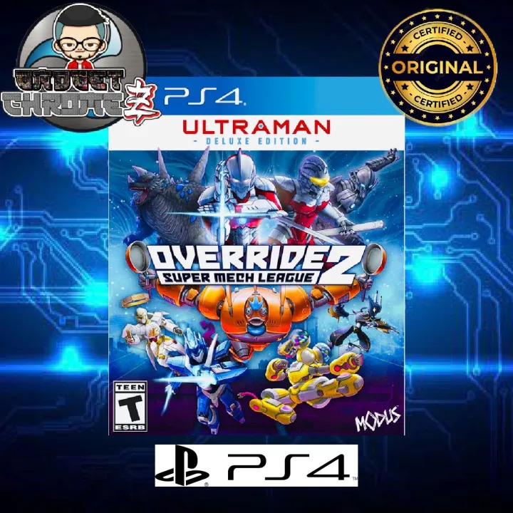 Override 2 Ultraman Deluxe Edition – PS4, Neuf Sous Blister, Version PAL, Combat