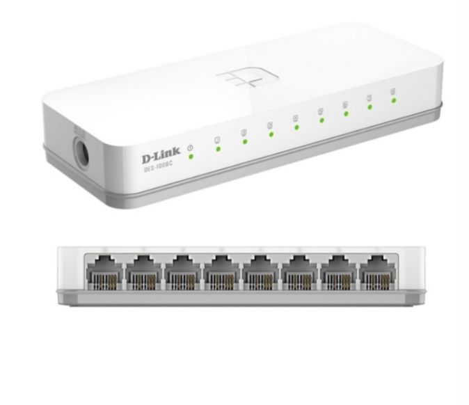 switch-hub-สวิตซ์ฮับ-d-link-8-ports-des-1008c-5-10-100-mbps