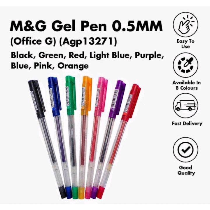 M&G 0.5 Gel Pen | Lazada: Buy sell online Pens with cheap price | Lazada