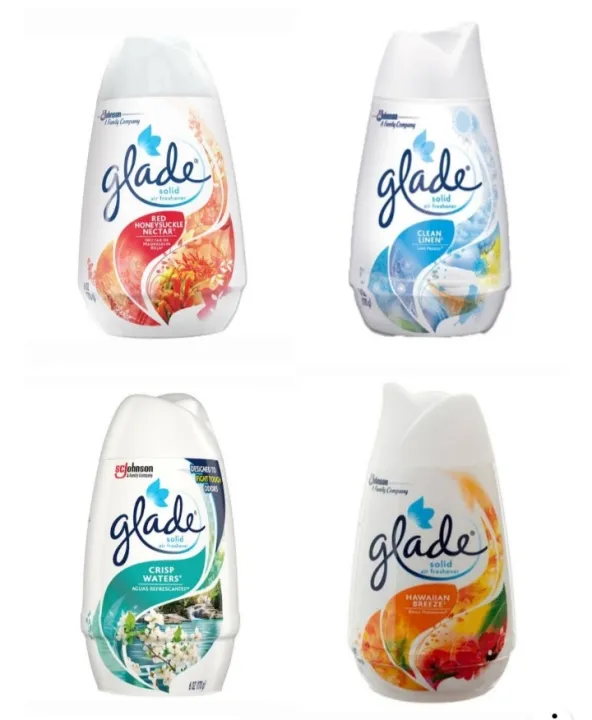 Glade Solid Air Freshener Home Room Car Tough Odor Remover 170g Lazada PH