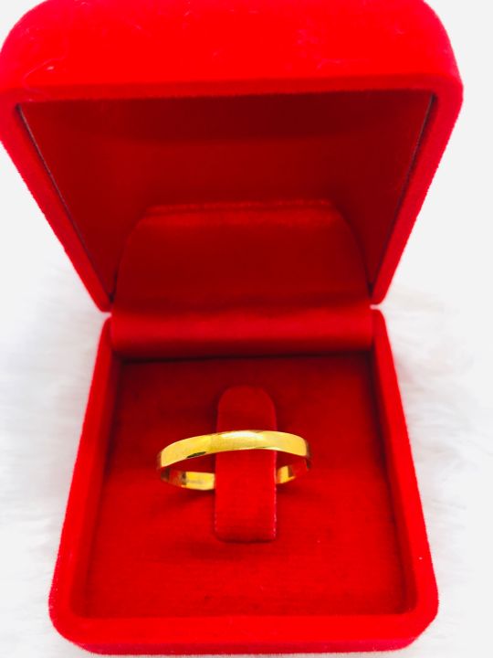 แหวนทองแท้-9k-งานแหวนปลอกมีด-มีใบรับ-ประกัน-สินค้าจากทางร้าน