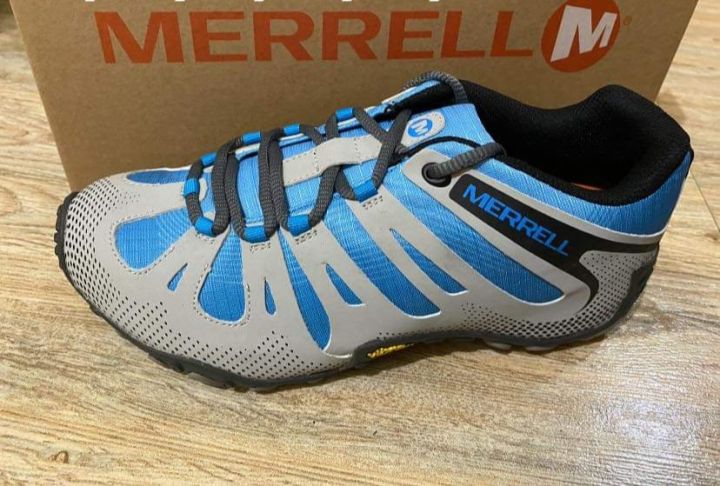 Merrell Shoes Chameleon For Men Gray-Blue | Lazada PH