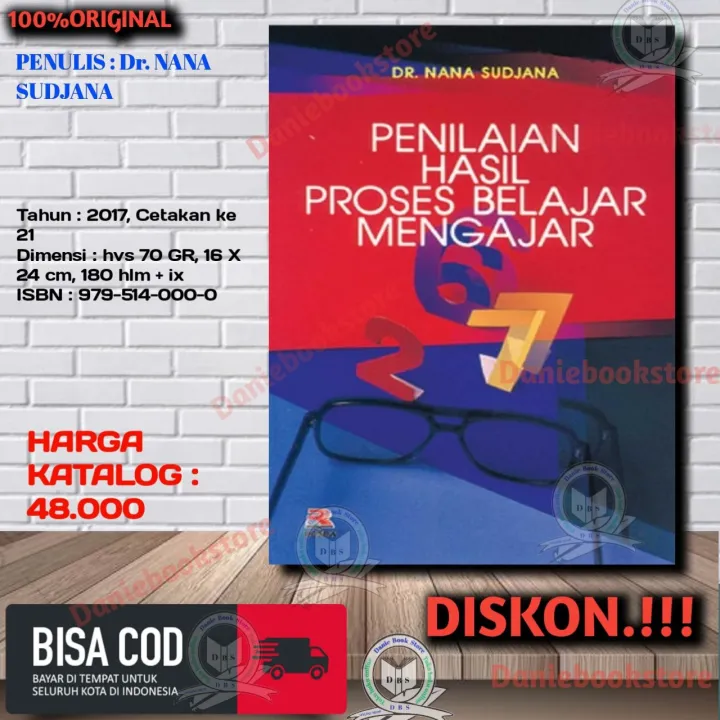 Buku Penilaian Hasil Proses Belajar Mengajar By Dr Nana Sudjana Rosda Lazada Indonesia