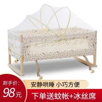 Wooden Cradle for Babies-Newborn Baby Cotton Baby Cradle/Baby Sleep Swing  Cradle/Wooden Cot Bed - China Newborn Baby Cradle, Baby Sleep Swing Cradle