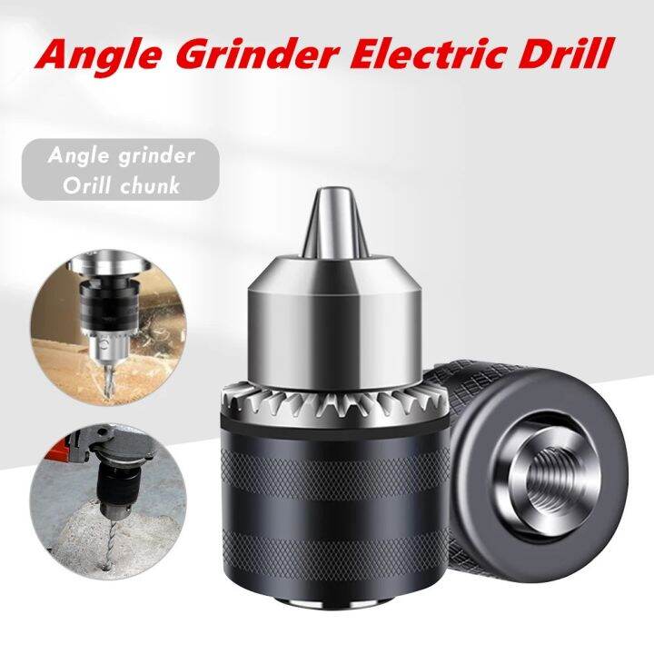 Angle Grinder Electric Drill Conversion Collet 10mm Chuck Holder Power