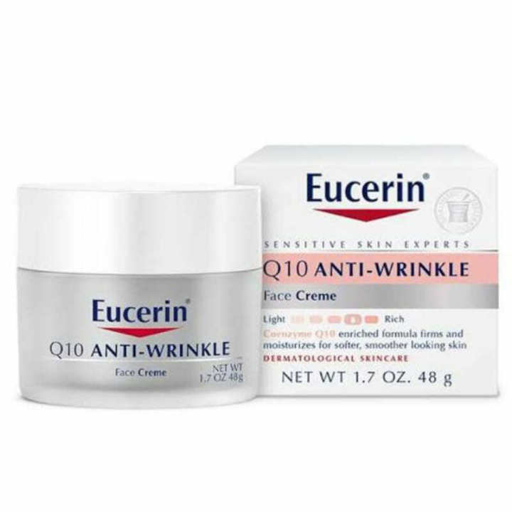 Eucerin Q10 AntiWrinkle Face Cream 48g Lazada.co.th