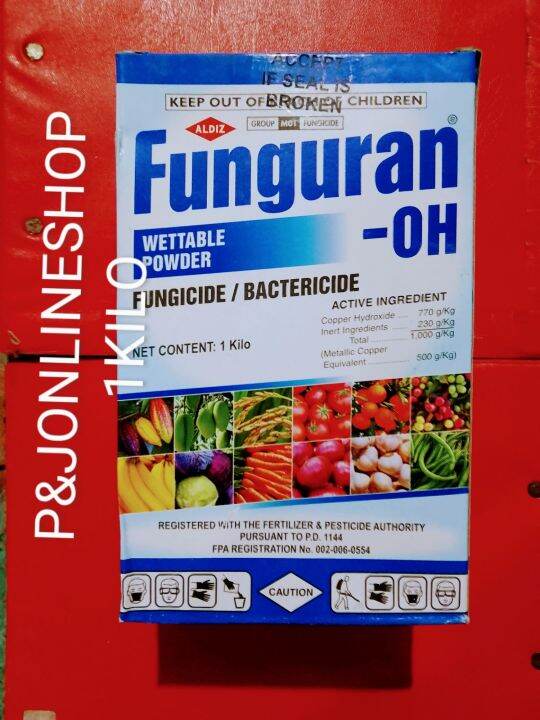 FUNGURAN COPPER HYDROXIDE/FUNGICIDE/BACTERICIDE(1 KILO)BY ALDIZ Lazada PH
