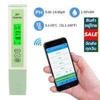 *พร้อมส่งจากไทย*PH ความชื้น BLE01 PH Bluetooth App 3in1 PH/Temperature/Humidity meter bluetooth เครื่องวัดค่า PH น้ำ รองรับการเชื่อมต่อบูลทูธBluettoth ใช้งานแอพ พร้อมจัดเก็บข้อมูล โดยอัตโนมัติ