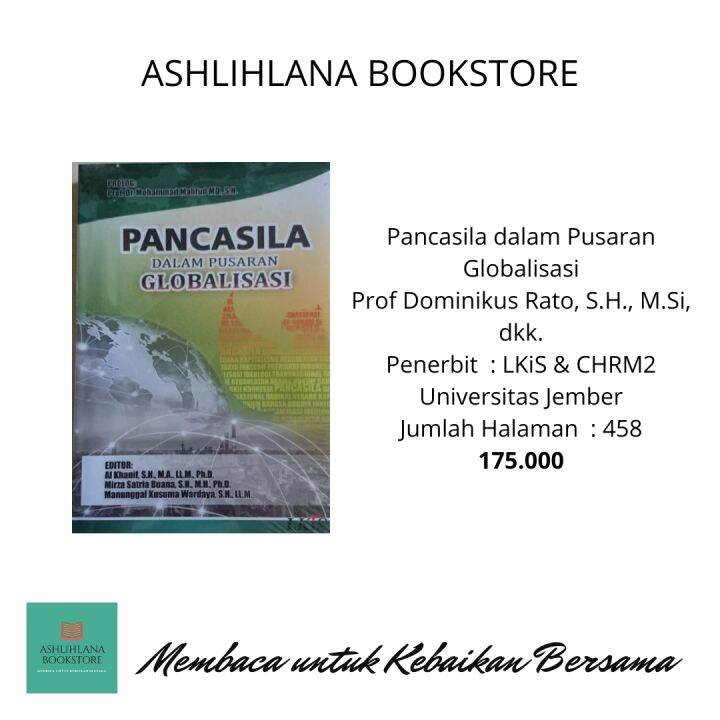 Buku Pancasila Dalam Pusaran Globalisasi Lazada Indonesia